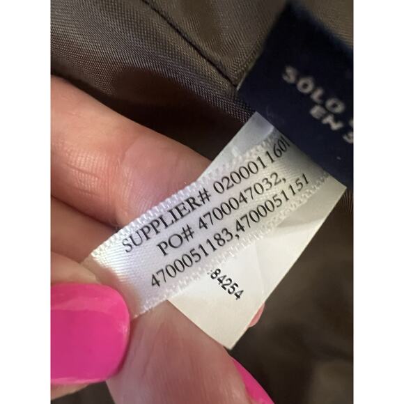 CHAPS Vintage Herringbone Wool Blend Equestrian Blazer Jacket - Picture 11 of 13